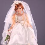 Фарфоровая кукла невеста